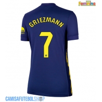 Camisa de time de futebol Atletico Madrid Antoine Griezmann #7 Replicas 2º Equipamento Feminina 2025-26 Manga Curta